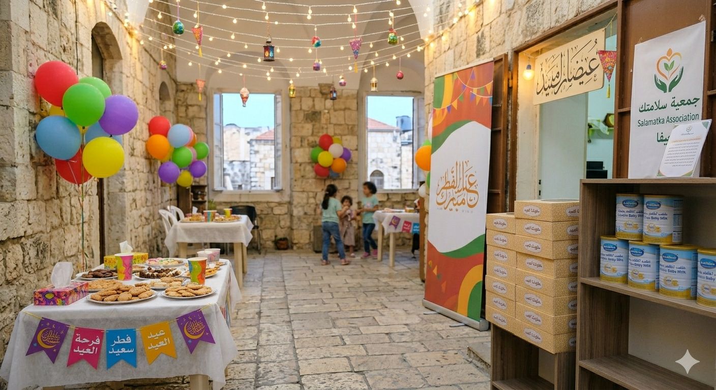 عطاءٌ بصمت وأثرٌ مستمر: مبادرات جمعية سلامتك الإنسانية في عيد الفطر